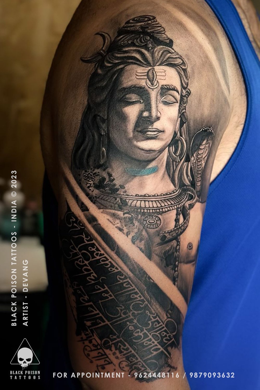 Exploring the Beauty of Blolenath Tattoo with Sanskrit Mantras