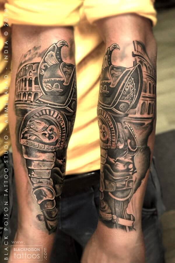 Gladiator Warrior Tattoo