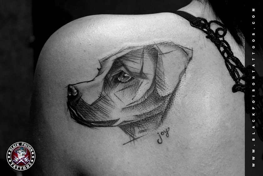 labrador tattoo