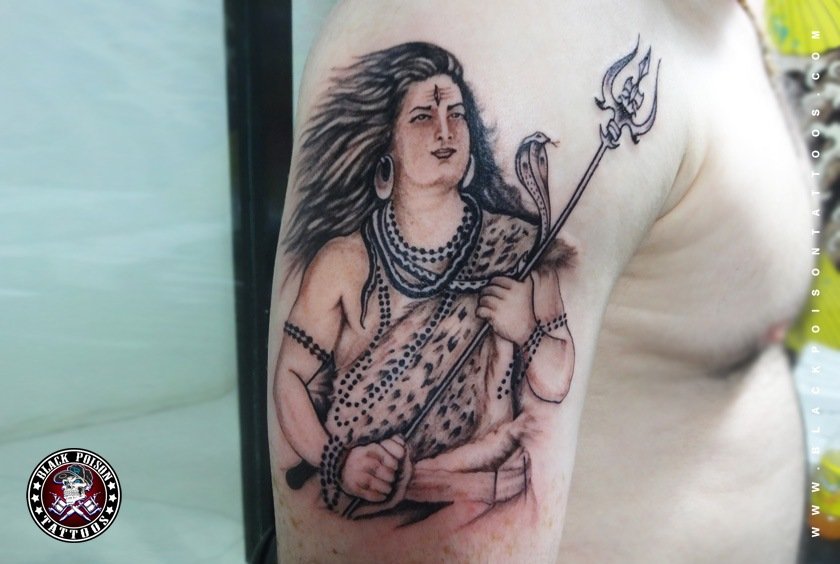 Radiant Lord Shiva Tattoo