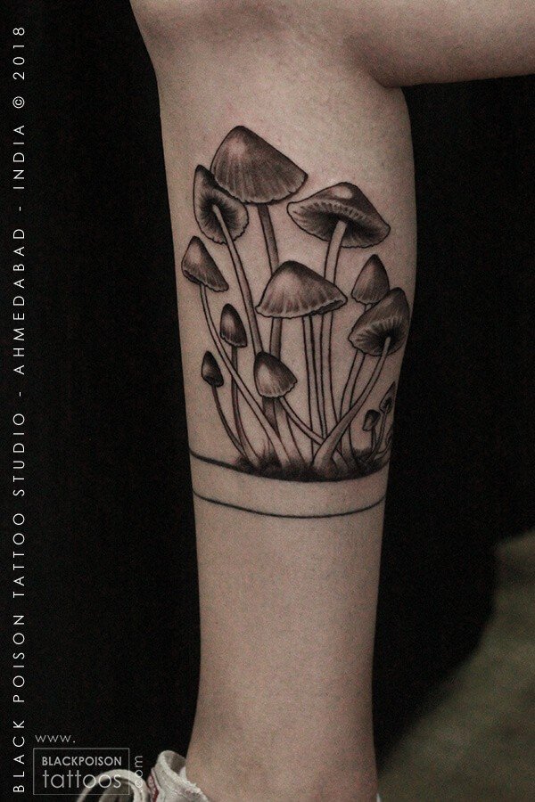 Mushroom Tattoo