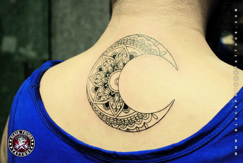 Moon Mandala Tattoo
