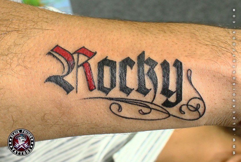 Name Tattoo