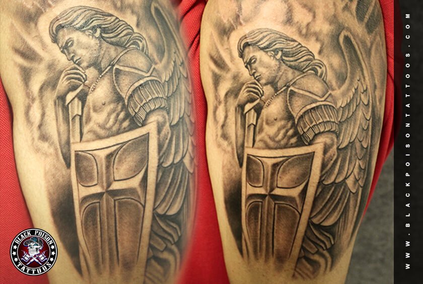 St Michael the archangel tattoo